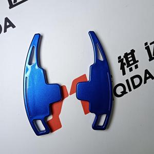 Extensions de palettes de changement de vitesse pour volant, protection de luxe pour les classes A/B/C/E/S/<span class=keywords><strong>V</strong></span>/G, CLA/GLC/GLS/GLB, plastique bleu - Product Image 6