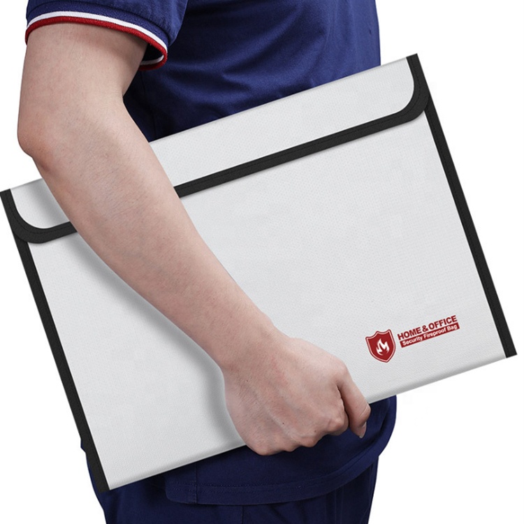 Изделие для подшивки документов огнеупорная Водонепроницаемая денег Сейф файла Сумка для документов