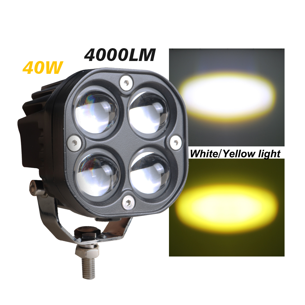 4 LENTE LW9 COLOR DOBLE LUZ DE TRABAJO