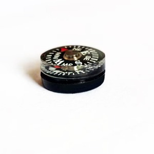 Miniature Compass 12mm ABS Plastic Pointer Dial For Hiking Outdoor Use Pointing Guide Accessory - Product Image 4