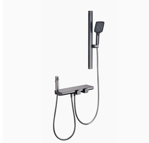 <span class=keywords><strong>Rubinetto</strong></span> per Lavabo a Parete in Ottone Personalizzato, Finitura Cromata, Miscelatore Doccia a 2 Maniglie, Prodotto in Cina - Product Image 6