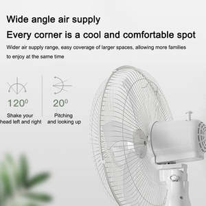 Solar Fan 16-Inch Rechargeable <b>Stand</b> Fan With Remote <b>Control</b> High Wind Speed Outdoor Use - Product Image 5