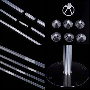 Balloon Stand Holders <b>Kit</b> for Party and Wedding Decorations Celebrations, Balloon Stand Holders <b>Kit</b> with Sticks - Product Image 3