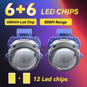 DGLS recién llegados Ultra brillante E481 Bi lente de Proyector láser 3,0 Luz de alta potencia 12000lm actualización foco Bi-Led para coche - Product Image 2