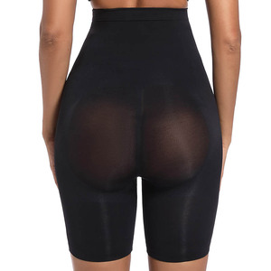 Wholesale Nylon Shapewear <b>Tummy</b> <b>Control</b> Shorts Anti-slip Mid-thigh Shaping Panty Seamless Underwear Girdle Panties - Product Image 5
