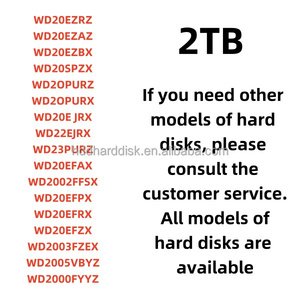 WD20EZRZ 2TB SATA 6Gb/s 5400RPM 64MB Cache 3.5Inch Hard Drive Desktop Internal - Product Image 1