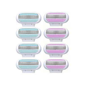 Wholesale Smooth Sensitive Women's Stainless Steel Disposable <b>Razor</b> <b>Blade</b> Triple <b>Blade</b> Lubricating GZ RTS Bulk Mixed Order - Product Image 2