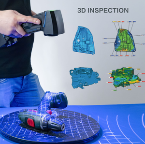 Scanner laser 3D portable multifonctionnel <span class=keywords><strong>Freescan</strong></span> <span class=keywords><strong>UE</strong></span> <span class=keywords><strong>Pro</strong></span>, scanner laser 3D haute précision pour la conception 3D, l'automobile et l'industrie - Product Image 5