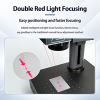 Nouvelle machine de marquage laser à fibre portable refroidie par air CNC 20W 30W 50W DXF pour coques de téléphone, composants électroniques, logo, code QR
