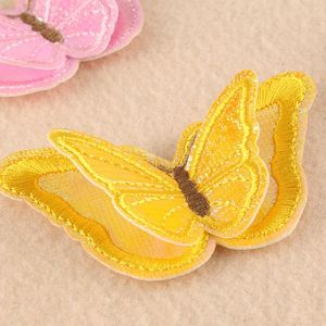 Hot Sale Bulk Stock Iron on Beautiful Colors Simulation 3D butterfly for Costume Kids Clothes - Product Image 3