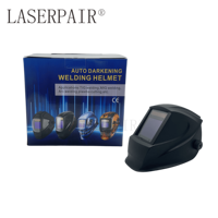 Le casque de soudage laser OD8 + à haute protection avec assombrissement automatique protège 950-1100nm avec écrans faciaux