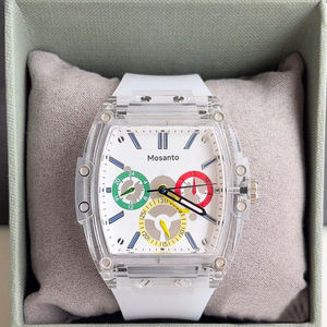 <span class=keywords><strong>Reloj</strong></span> Masculino GUESSES, <span class=keywords><strong>Reloj</strong></span> <span class=keywords><strong>de</strong></span> Lujo <span class=keywords><strong>de</strong></span> Cuarzo Transparente, <span class=keywords><strong>Reloj</strong></span> <span class=keywords><strong>de</strong></span> Silicona Richard para <span class=keywords><strong>Hombre</strong></span>, <span class=keywords><strong>Reloj</strong></span> Premium <span class=keywords><strong>de</strong></span> Cuarzo para <span class=keywords><strong>Hombre</strong></span> - Product Image 4