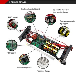 High Efficiency 90% Pure Sine Wave Single Phase 1500W 48V 110V Portable Power AC Converter 1.5kW - Product Image 5