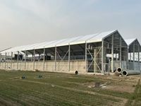 Structure d'entrepôt et d'atelier industrielle en aluminium robuste, ignifuge, pour la construction de bâtiments industriels de grande envergure