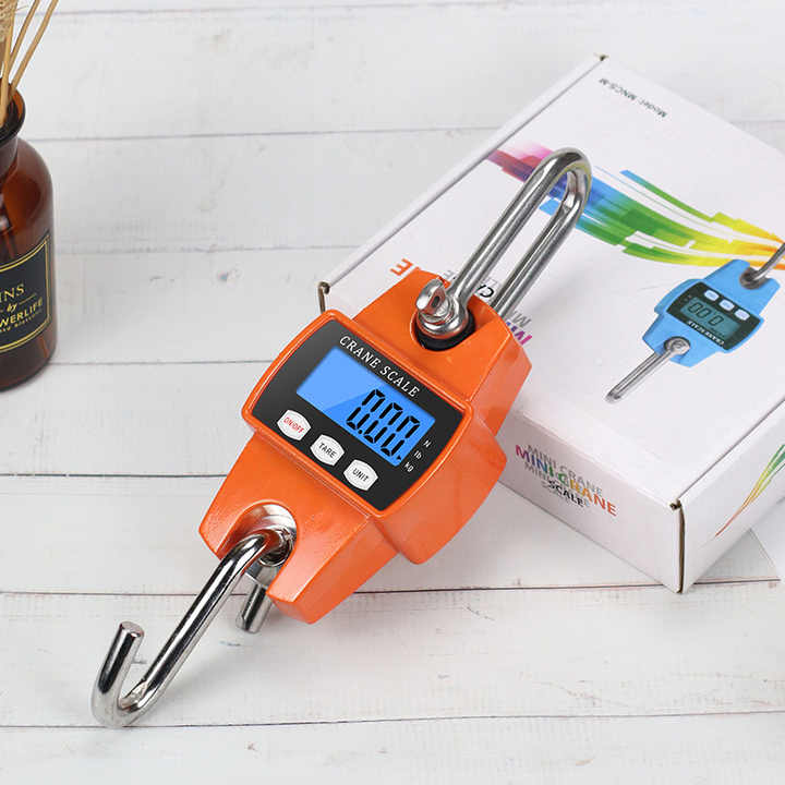 300kg Portable Industrial Scale Stainless Steel Handheld Electronic ...