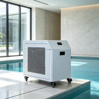 Enfriador y Calentador de Agua Digital Automático de Alta Capacidad R410A con Compresor y Bomba para Spa y Centros de Bienestar