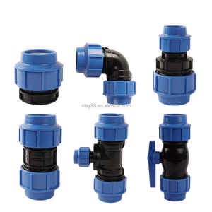 त्वरित कनेक्टर संपीड़न hdpp पाइप फिटिंग पीप सिंचाई वाल्व पानी की आपूर्ति कास्टिंग तकनीकी के लिए - Product Image 2