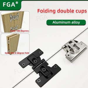 Bisagra Moderna de Acero Inoxidable de 35mm para Muebles, Cierre Suave de 180 Grados, Bisagra de Mortaja Completa para Puerta de Cocina, Grosor de 1.2mm - Product Image 4