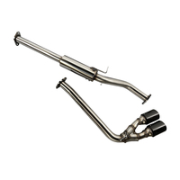 Système d'échappement HKS Performance pour Ford Ranger T6 T7 T8 pour Cat Back Carbon Dual Tail Tip Muffler Side Exhaust Pipe