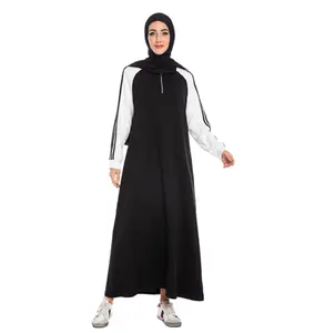 มุสลิมชุดจัมเปอร์ Suppliers-สเวตเตอร์แบบสวมศีรษะของผู้หญิงชาวมุสลิม,สเวตเตอร์มีฮู้ดแขนยาวทรงหนึ่งชิ้น