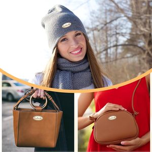Étiquettes artisanales en alliage, forme ovale, avec entretoise, pour crochet, pour travaux manuels, accessoires de couture, sacs, vêtements, jeans, chaussures, etc. - Product Image 3