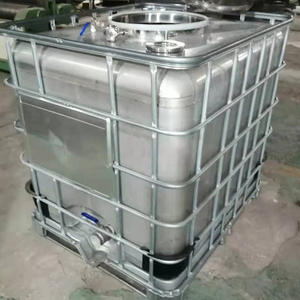 Acciaio inossidabile IBC Totes serbatoio 1000L multiuso recipiente a pressione pompa alcool opzioni <span class=keywords><strong>500L</strong></span> 1500L 2000L dimensioni - Product Image 2