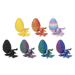 Figura de Huevo de Dragón Impresa en 3D, Decoración de Plástico de Fantasía y Ciencia Ficción para Niños de 7 a 12 Años - Product Image 5