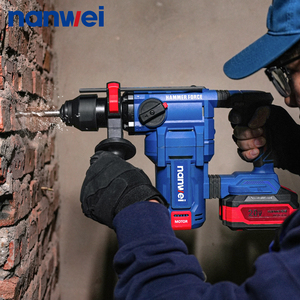 NANWEI H8281 Brushless <span class=keywords><strong>trapano</strong></span> <span class=keywords><strong>a</strong></span> martello rotativo 20V MAX <span class=keywords><strong>batteria</strong></span> martello con manico per <span class=keywords><strong>trapano</strong></span> <span class=keywords><strong>a</strong></span> martello per calcestruzzo - Product Image 3