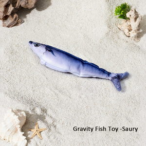 Auto rimbalzo pesce gatto Teaser USB ricaricabile resistente Croaker Design CE certificata Pet giocattoli di movimento interattivo per Multi-gatto - Product Image 6