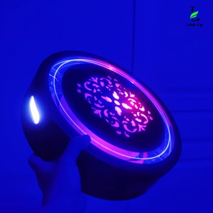 Lampe laser LED de 12 pouces, base de narguilé, haut-parleur sans fil Bluetooth, éclairage vibrant, ambiance bar, club, soirée, discothèques, fumer du chicha - Product Image 4