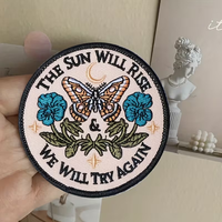 Patch en tissu brodé personnalisé, adapté à la repassage ou à la couture sur les vêtements, les sacs à dos, les sacs en toile, les vestes, parfait pour les cadeaux