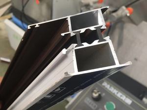 3KW 모터 헤비 듀티 싱글 헤드 알루미늄 프로파일 절단 용 모든 각도 절단 톱 - Product Image 6