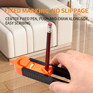 Medidor de Contornos de Plástico, Herramienta de Marcado para Trabajos en Madera, Regla de Contorno de Precisión Estándar, para Tomar Medidas de Formas Irregulares - Product Image 2