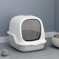 Nouvelle conception fermée grande boîte à litière pour chat persan boîtier de litière pour chat caché