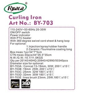 Magia <span class=keywords><strong>mejor</strong></span> rizadores de <span class=keywords><strong>cabello</strong></span> salón herramienta de pelo <span class=keywords><strong>rizado</strong></span> ironled rizador de pelo BY-703D 35 W - Product Image 2