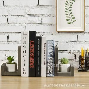 Solid wood L-shaped <b>bookend</b> for office desks, magazine and document display, bookshelf, home desk, book stand - Product Image 1