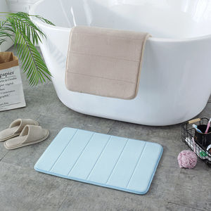 Tapis de bain en mousse à mémoire de forme FIGOO - Super absorbant, antidérapant, style <span class=keywords><strong>Kilim</strong></span> moderne, imperméable et lavable pour la maison, l'hôtel, la salle de bain et la douche - Product Image 6