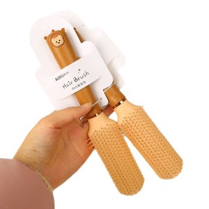 Cepillo para el cabello ovalado de plástico con cojín de masaje para la población en general - Product Image 5