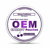 Nouveau produit : Sachets de suppléments nootropiques OEM avec 50 mg de caféine et L-théanine – Boost d'énergie et de concentration – Vente en gros de sachets de caféine