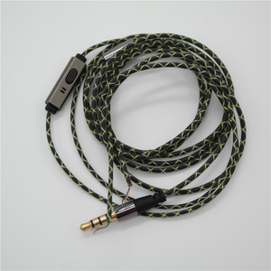 Braided Audio Cable With Mic And Volume Control For <b>Headphones</b> Digital Devices - Product Image 3