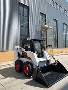 HONEST 61.2HP Pequeño neumático rentable Mini Skid Steer Loader Bucket Función de nivelación automática para la venta - Product Image 4