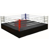 Toiles de tennis de boxe personnalisées 4m/5m/6m/7m/8m, équipement pour anneau d'entraînement thaïlandais