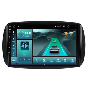 מערכת מולטימדיה אנדרואיד 5G WIFI <span class=keywords><strong>Car</strong></span>-play לרכב עם <span class=keywords><strong>Bluetooth</strong></span> 5.4 עבור מרצדס בנץ סמארט 453 פורטו 2014-2020 עם ניווט GPS - Product Image 1