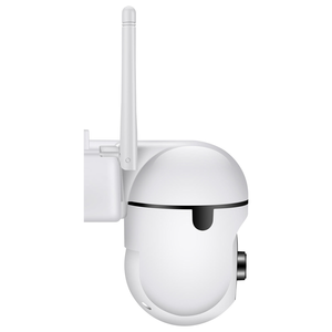 Mini caméra WiFi sans fil intérieure HD H.264 avec vision nocturne couleur infrarouge, audio bidirectionnel, suivi automatique 360° PTZ A7 pour surveillance de bébé - Product Image 3