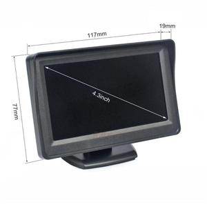 Dropshipping Shopify 4.3 Inch Car Monitor Hd Display 12V 24V <b>Reverse</b> Backup <b>Camera</b> Screen - Product Image 1