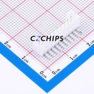 WAFER-PH2.0-10PWZ Wire-to-Board Pin Header Bent Lead Through Hole,P=2mm Connector 1x10P 2mm Right Angle Insert PH - Product Image 1