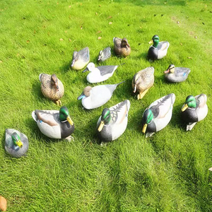 Estanque flotante Mallard patio Villa lago decoración macho pato señuelo Animal modelo ornamento decoración de jardín - Product Image 6