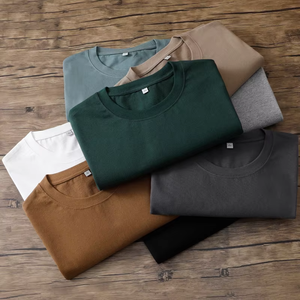 เสื้อยืดแขนสั้นผ้าฝ้ายสำหรับผู้ชายและผู้หญิง คู่รัก ผ้าฝ้ายแท้ สีขาวล้วน ทรงหลวม แฟชั่น เสื้อเบสบอล - Product Image 3