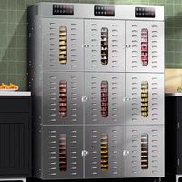Déshydrateur alimentaire industriel en acier inoxydable de haute qualité à 80 plateaux, 220V, pour fruits, légumes et viande, avec fonction de séchage