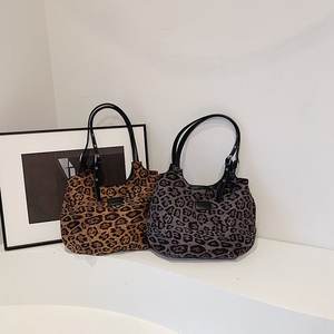Korean Version Of High-Quality Fashion Leopard Popular Shoulder Armpit <b>Bag</b> Female New Large-Capacity Tote <b>Bag</b> For Ladies Girls - Product Image 5